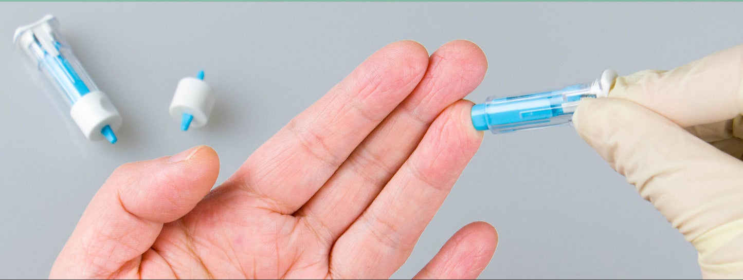 Trustlet Safety Lancet 100 Nos. For single use. Arkray