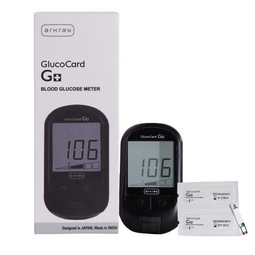TRUSTCHECK Body Composition Analyzer & Blood Glucose Monitor G+ & 10 Strips Combo With Relax & Relief Kit Arkray