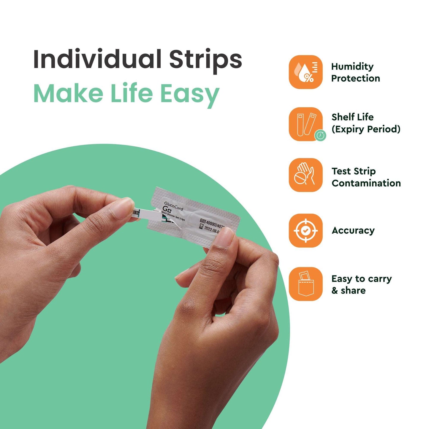 Glucocard G+ Test Strips (50S AL) Arkray