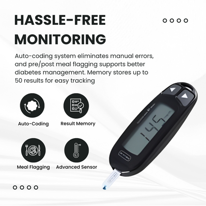 Glucocard 01 Sensor - 100 strips ARKRAY HEALTHCARE PVT LTD, MUMBAI, INDIA