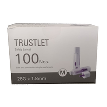 Load image into Gallery viewer, Trustlet Safety Lancet 100 Nos. For single use. Arkray