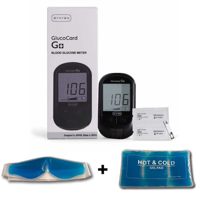 ARKRAY GlucoCard G+ Blood Glucose Meter with Relax and Relief Kit Arkray