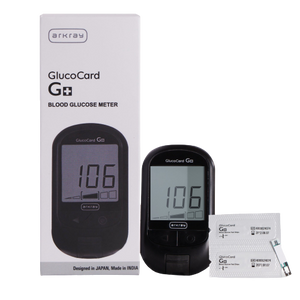 TRUSTCHECK Body Composition Analyzer & Blood Glucose Monitor G+ & 10 Strips Combo With Relax & Relief Kit Arkray