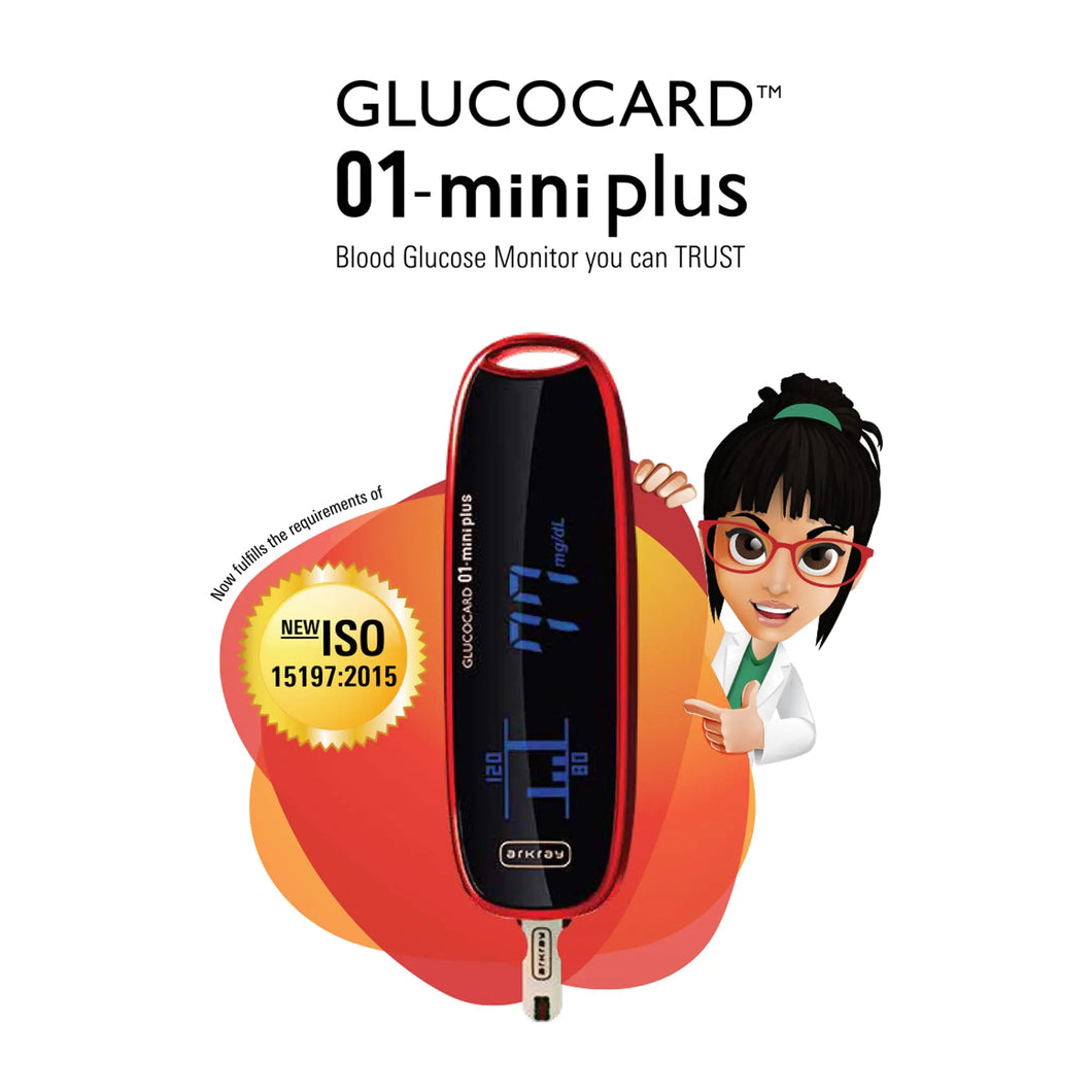 Glucocard 01-Mini Plus - Blood Glucose Monitoring Kit Arkray Inc