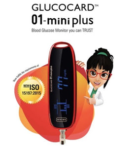 Glucocard 01-Mini Plus - Blood Glucose Monitoring Kit Arkray Inc