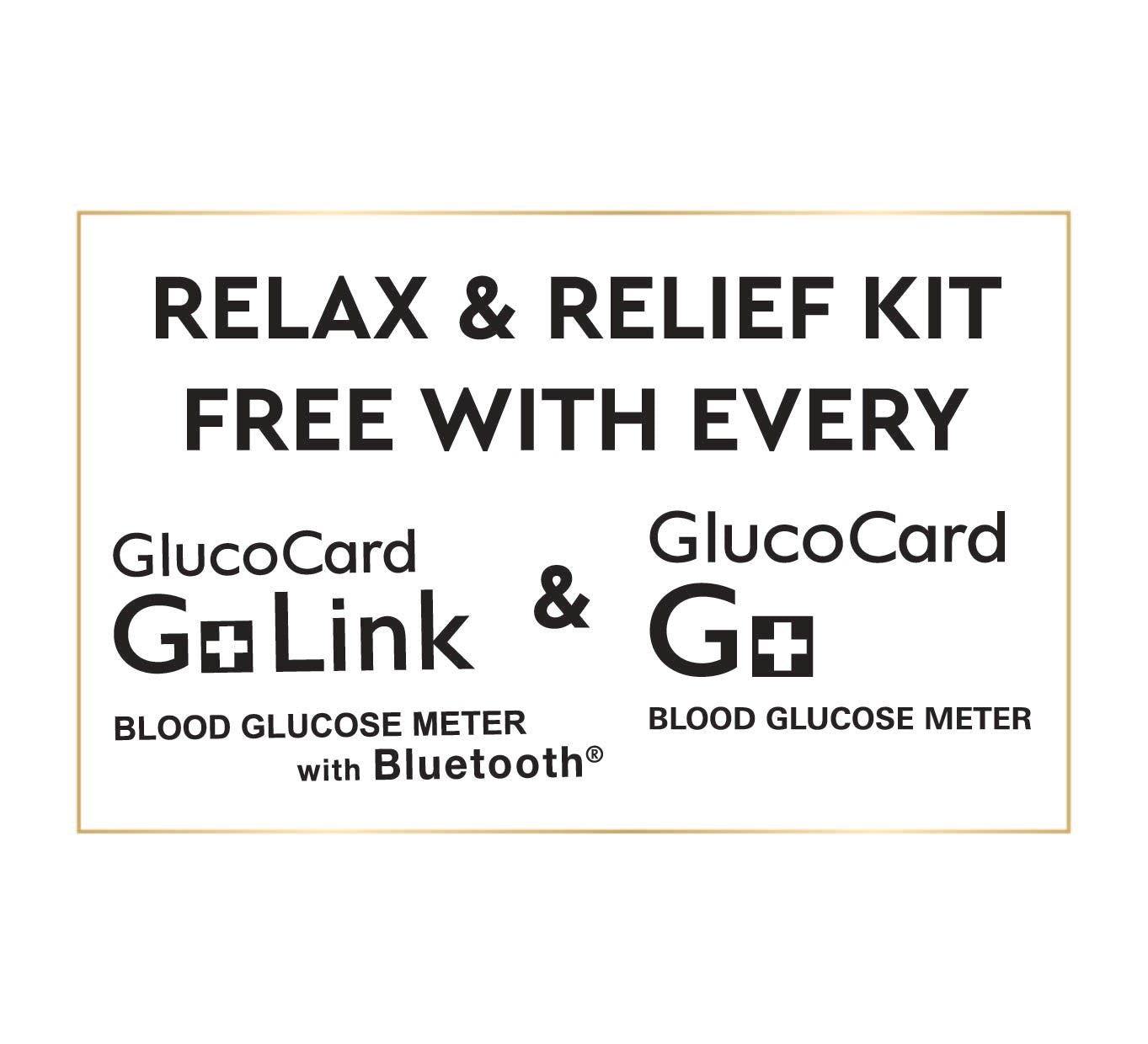 ARKRAY GlucoCard G+ Blood Glucose Meter with Relax and Relief Kit Arkray
